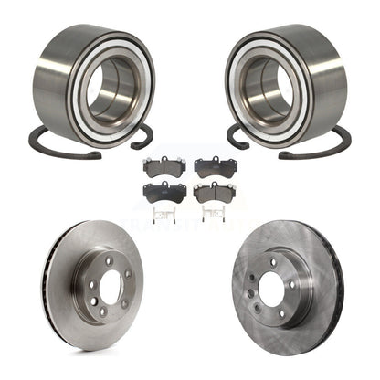 Kit de Rotor et plaquettes de frein, roulement de roue avant, pour Porsche Cayenne Volkswagen Touare