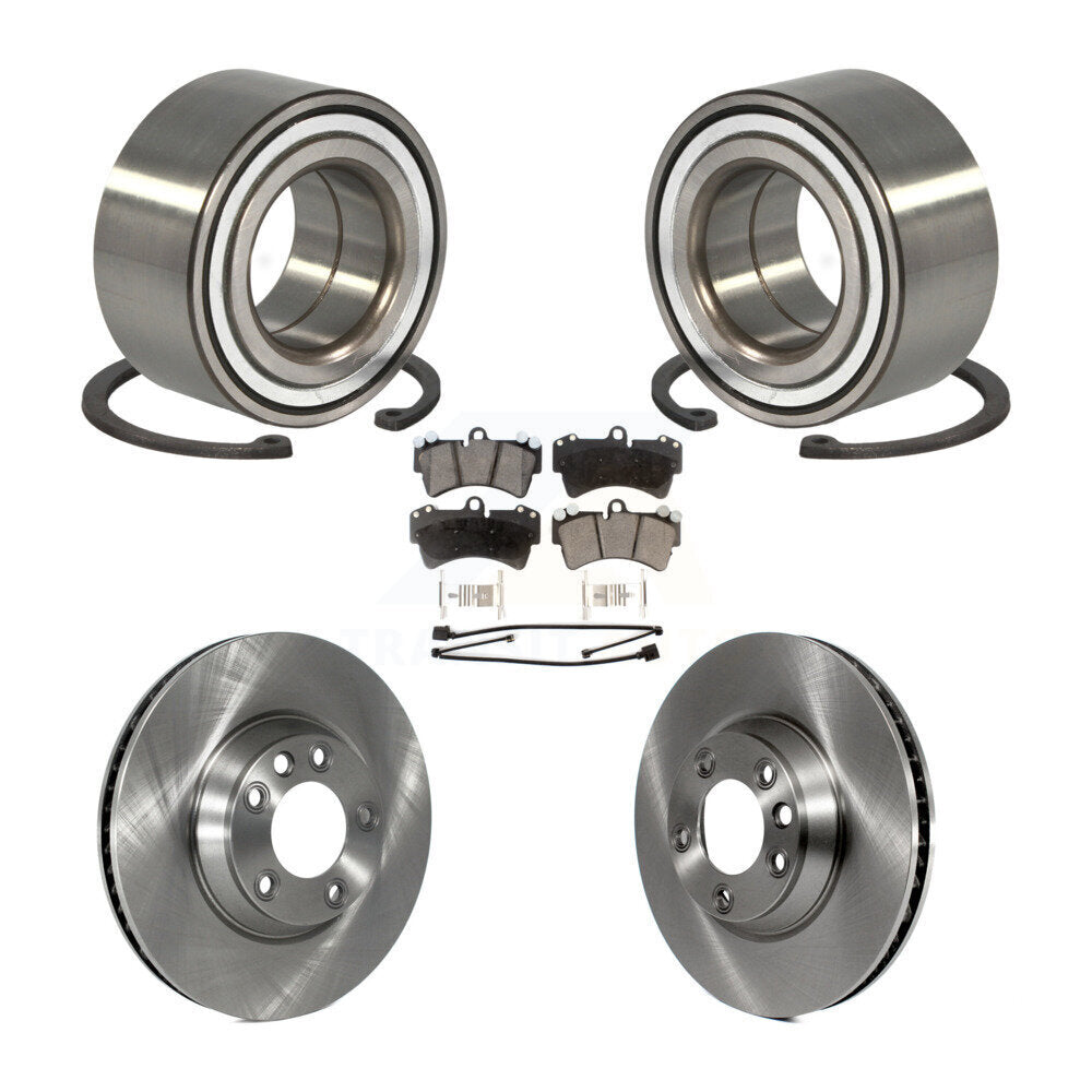 Kit de Rotor et de plaquettes de frein, roulement de roue avant, pour Audi Q7 Porsche Cayenne volkswagen