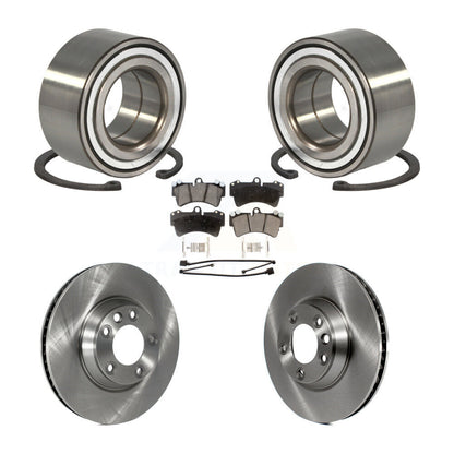 Kit de Rotor et de plaquettes de frein, roulement de roue avant, pour Audi Q7 Porsche Cayenne volkswagen