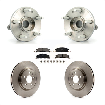 Kit de Rotor et de plaquettes de frein, roulement de moyeu avant, pour Ford Explorer avec frein robuste