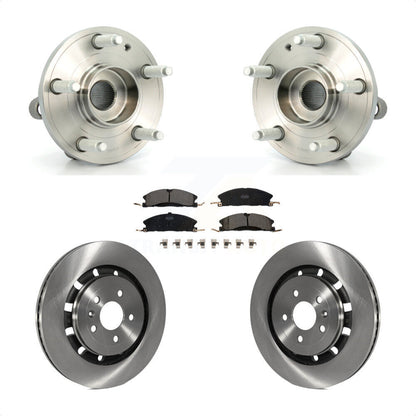 Kit de plaquettes de Rotor de frein à disque, roulement de moyeu avant, pour Ford Explorer Police Intercepto