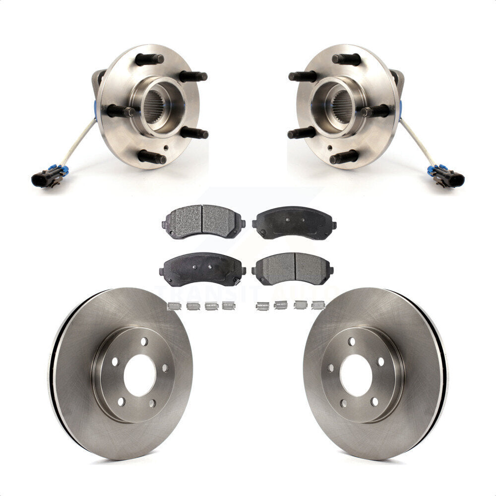 Kit de plaquettes de Rotor de frein, roulement de moyeu avant, pour Buick rendez-vous Pontiac Montana Azte