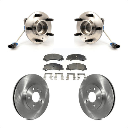Kit de Rotor et de plaquettes de frein, roulement de moyeu avant, pour Chevrolet Impala Buick Lucerne Mont