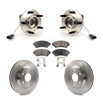 Kit de Rotor et de plaquettes de frein, roulement de moyeu avant, pour Chevrolet Impala Buick LeSabre Mont