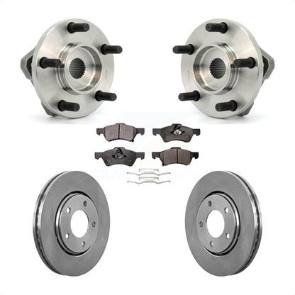 Kit de Rotor et plaquettes de frein à disque, roulement de moyeu avant, pour Dodge caravane Chrysler Voyage