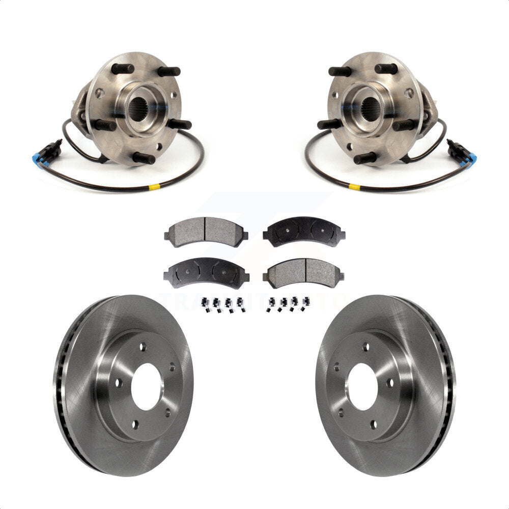 Kit de plaquettes de Rotor de frein, roulement de moyeu avant, pour Chevrolet GMC Blazer S10 Jimmy Sonom