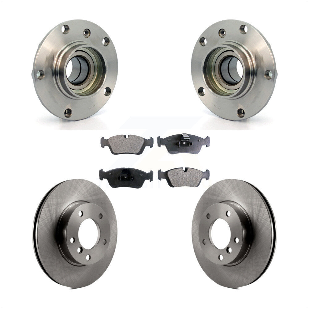 Kit de Rotor et de plaquettes de frein, roulement de moyeu avant, pour BMW Z3 Z4 320i 328i 323i 318i 325