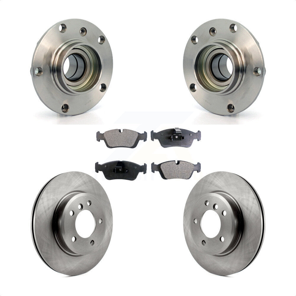 Kit de Rotor et plaquettes de frein, roulement de moyeu avant, pour BMW Z4 325i 325Ci 320i Z3 328i 323