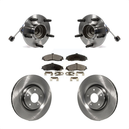 Kit de Rotor et de plaquettes de frein à disque, roulement de moyeu avant, pour Chevrolet Corvette Cadillac XL
