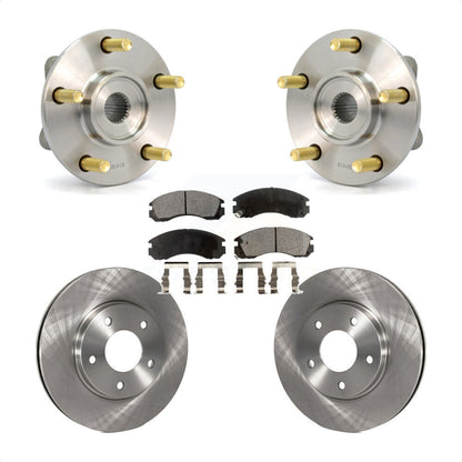 Ensemble de roulements de moyeu avant, Kit de plaquettes de Rotor de frein pour Mitsubishi Eclipse 2000 3.0