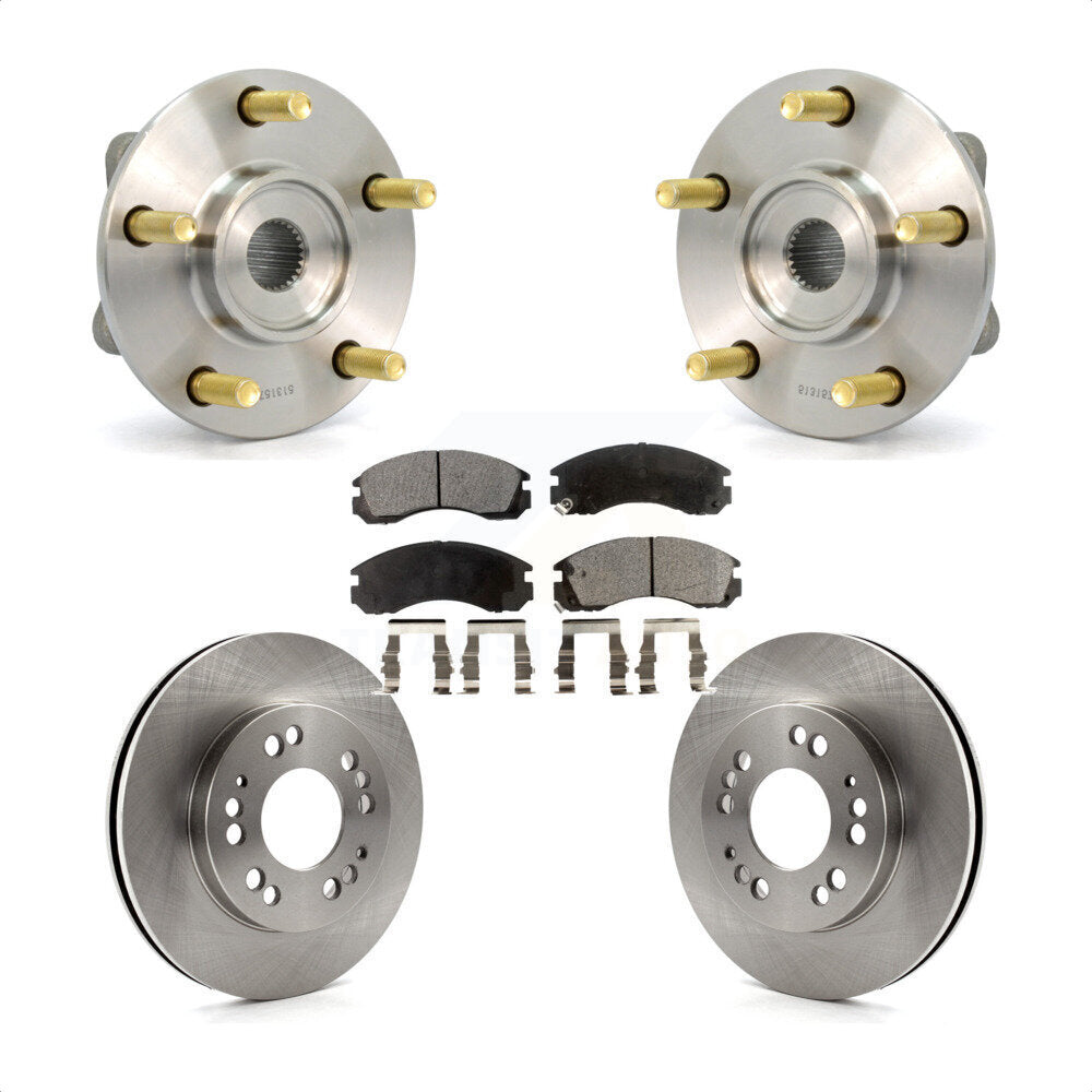 Ensemble de roulement de moyeu avant, Rotor de frein à disque et Kit de plaquettes pour Eagle Talon AW 1998