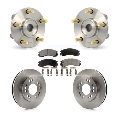 Ensemble de roulement de moyeu avant, Rotor de frein à disque et Kit de plaquettes pour Eagle Talon AW 1998