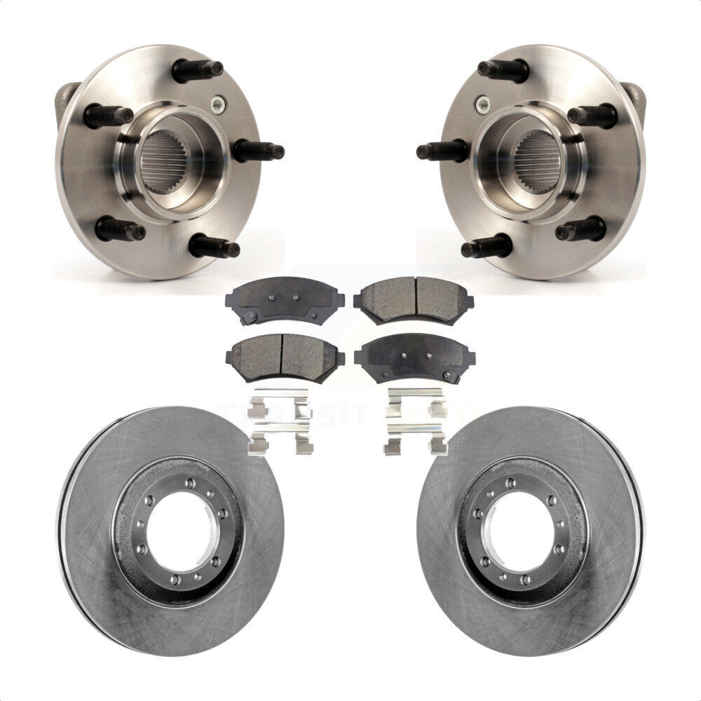 Kit de plaquettes de Rotor de frein, roulement de moyeu avant, pour Pontiac Montana Buick Century Ventur