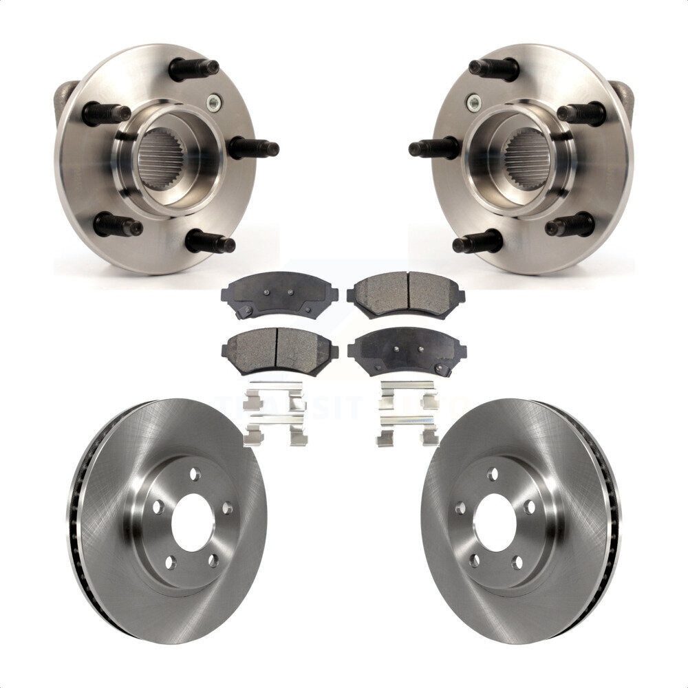 Kit de Rotor et de plaquettes de frein, roulement de moyeu avant, pour Chevrolet Impala Monte Carlo non AB