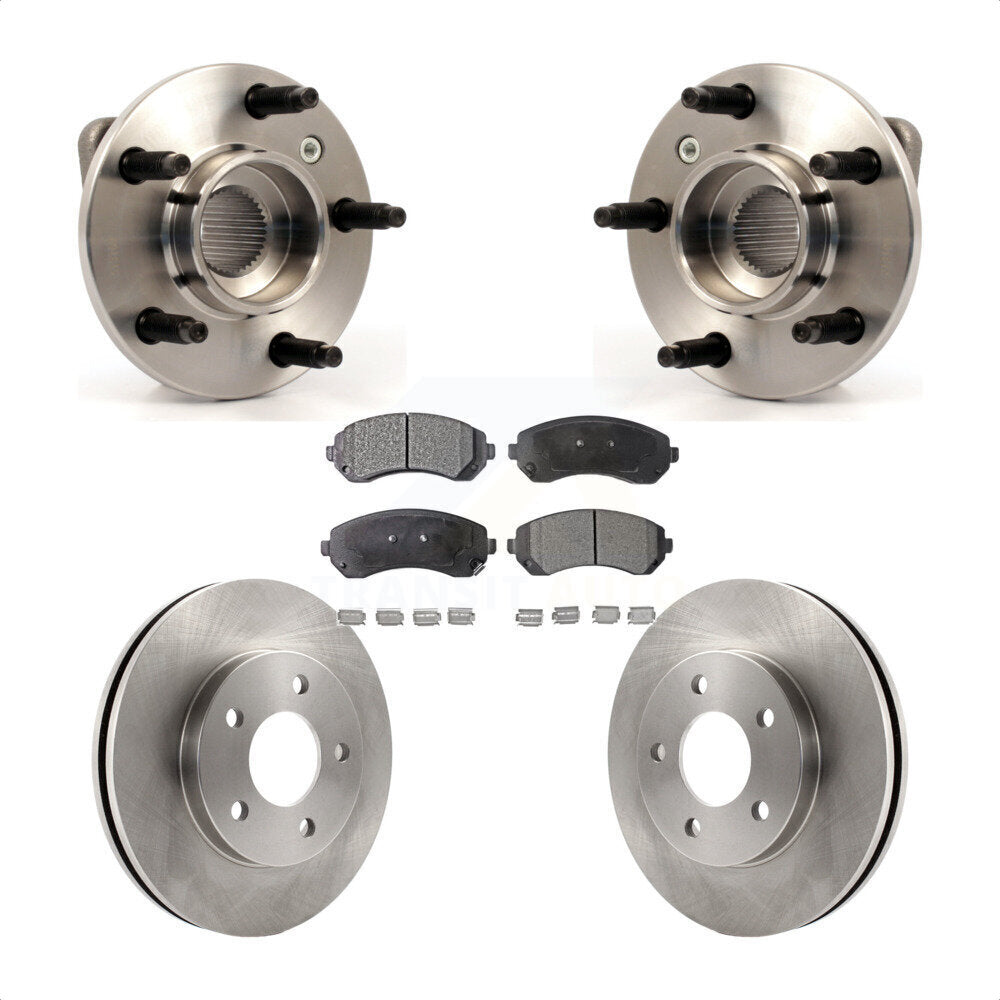 Kit de Rotor et plaquettes de frein à disque, roulement de moyeu avant, pour Buick rendez-vous Pontiac Azte