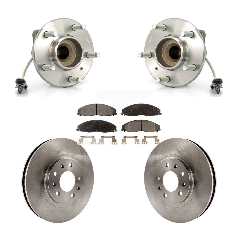 Kit de plaquettes de Rotor de frein, roulement de moyeu avant, pour Cadillac CTS avec suspension Standard