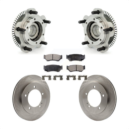 Kit de Rotor et de plaquettes de frein à disque, roulement de moyeu avant, pour Chevrolet Tracker Suzuki Vitar