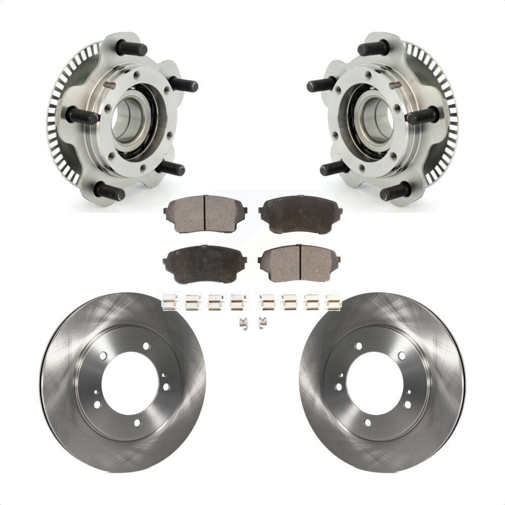 Kit de plaquettes de Rotor de frein à disque, ensemble de roulements de moyeu avant pour Suzuki XL-7 Grand Vitar