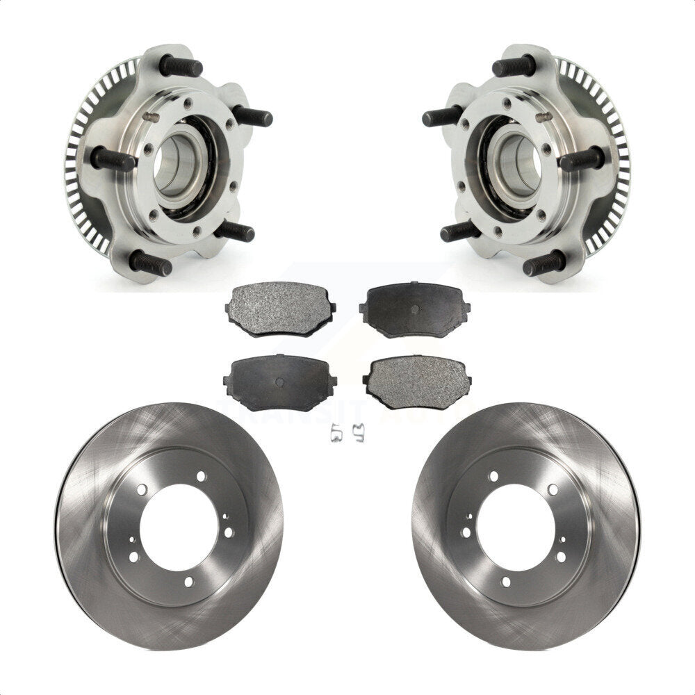 Kit de plaquettes de Rotor de frein à disque, ensemble de roulements de moyeu avant pour Suzuki Grand Vitara XL-