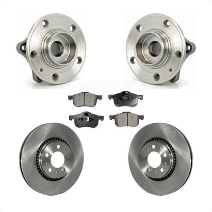 Ensemble de roulement de moyeu avant, Rotor de frein à disque et Kit de plaquettes pour Volvo S60 XC70 V70 S8