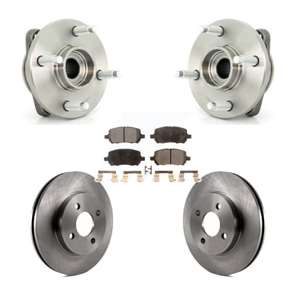 Kit de plaquettes de Rotor de frein, roulement de moyeu avant, pour Chevrolet Cobalt Pontiac G5 Saturn Io