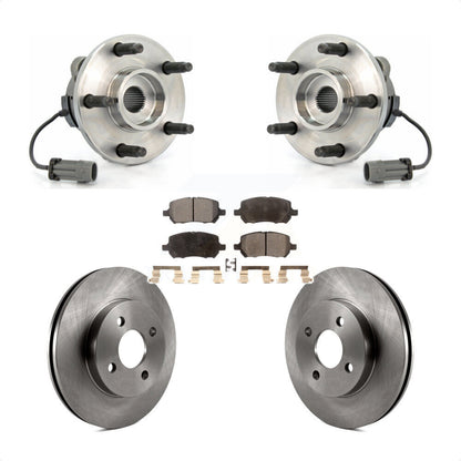 Ensemble de roulement de moyeu avant, Rotor de frein et Kit de plaquettes pour Saturn Ion Pontiac Pursui