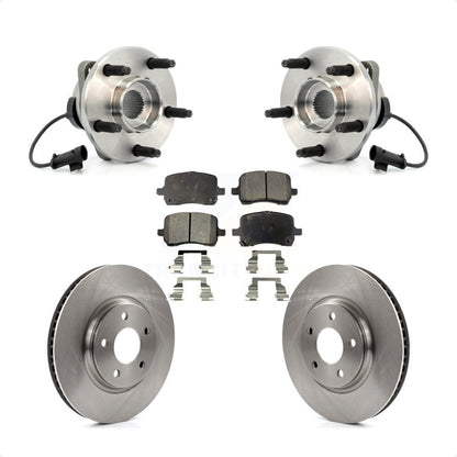 Kit de Rotor et de plaquettes de frein à disque, roulement de moyeu avant, pour Chevrolet Malibu HHR Pontiac G