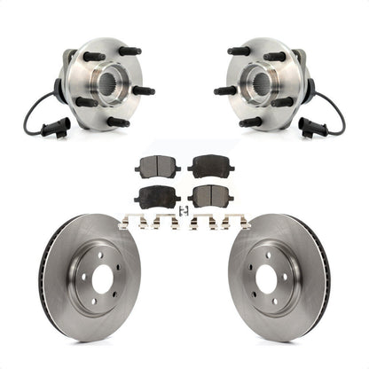 Kit de Rotor et de plaquettes de frein, roulement de moyeu avant, pour Chevrolet Malibu Pontiac G6 Satur