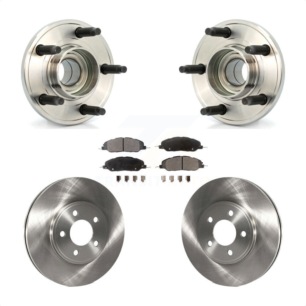 Kit de plaquettes de Rotor de frein, roulement de moyeu avant, pour Ford Mustang Bullitt avec 4 roues AB