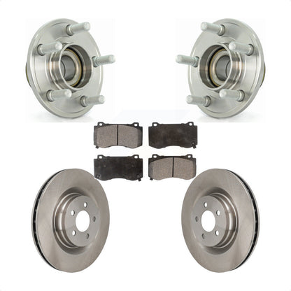 Kit de plaquettes de Rotor de frein, roulement de moyeu avant, pour Dodge Chrysler 300 Charger Challenge