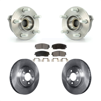 Kit de plaquettes de Rotor de frein à disque, roulement de moyeu avant, pour Dodge Charger Chrysler 300 Magnu