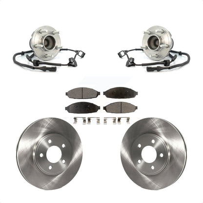 Kit de Rotor et de plaquettes de frein, roulement de moyeu avant, pour Ford Crown Victoria Lincoln Town Ca