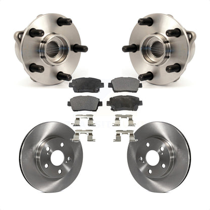 Ensemble de roulement de moyeu avant, Rotor de frein à disque et Kit de plaquettes pour Toyota Priu 2004 – 2009