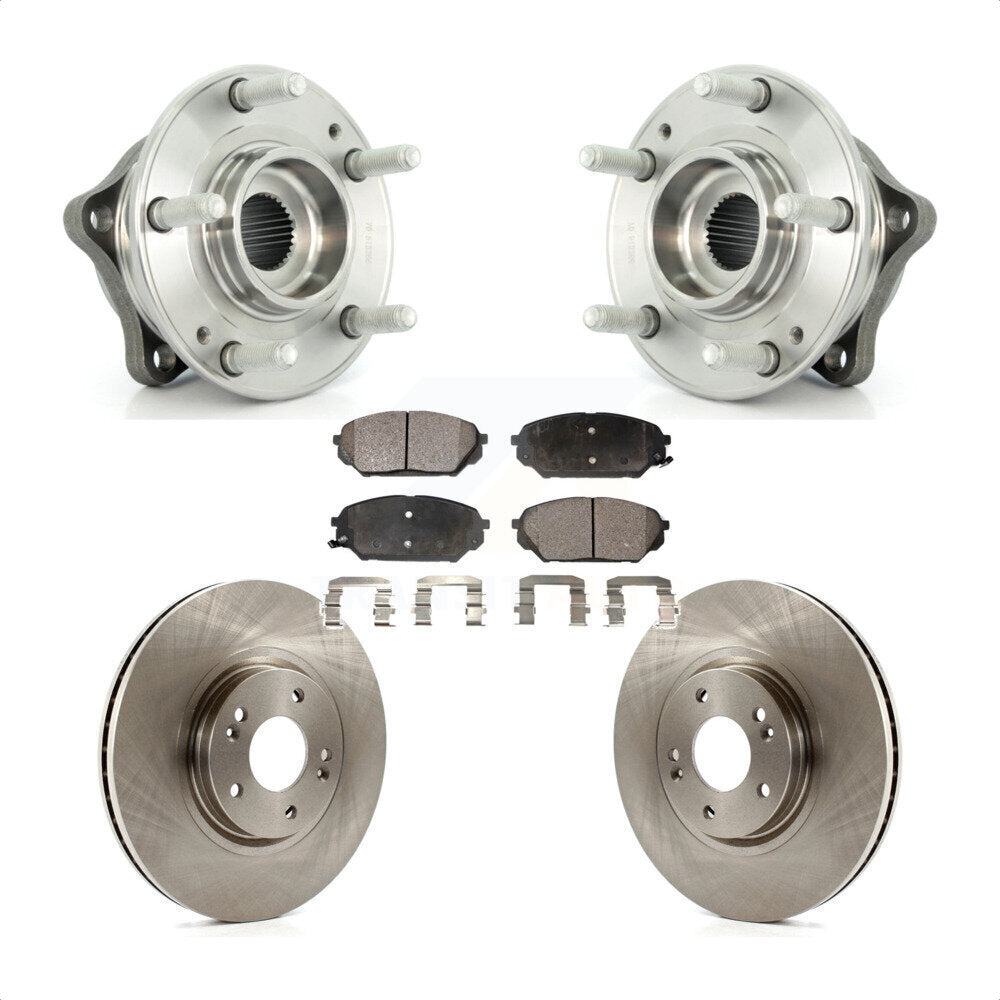 Kit de rotor et de plaquettes de frein, ensemble de roulements de moyeu avant, pour Hyundai Veracru 2007 – 2012
