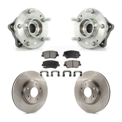 Kit de plaquettes de Rotor de frein, ensemble de roulements de moyeu avant, pour Hyundai Santa Fe Kia Sorent