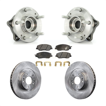 Kit de plaquettes de Rotor de frein à disque, ensemble de roulements de moyeu avant, pour Hyundai Santa Fe XL 3.3