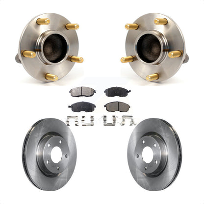 Kit de plaquettes de Rotor de frein à disque, ensemble de roulements de moyeu avant, pour Nissan 350Z INFINITI G3