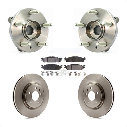 Kit de plaquettes de Rotor de frein à disque, roulement de moyeu avant, pour Ford Flex Taurus Lincoln MKT MK