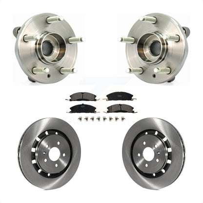 Kit de plaquettes de Rotor de frein à disque, roulement de moyeu avant, pour Ford Flex Taurus Lincoln MKT MK