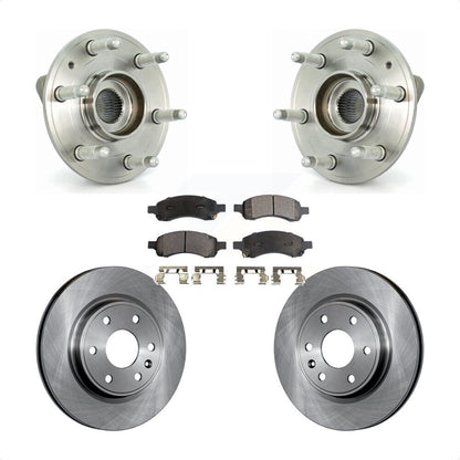 Kit de Rotor et de plaquettes de frein, roulement de moyeu avant, pour GMC Acadia Buick autoclave Chevrole