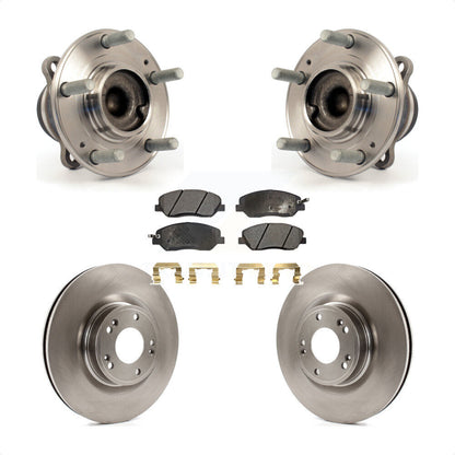 Kit de Rotor et plaquettes de frein à disque, roulement de moyeu avant, pour Hyundai Genesis 3.8 2009 – 2011