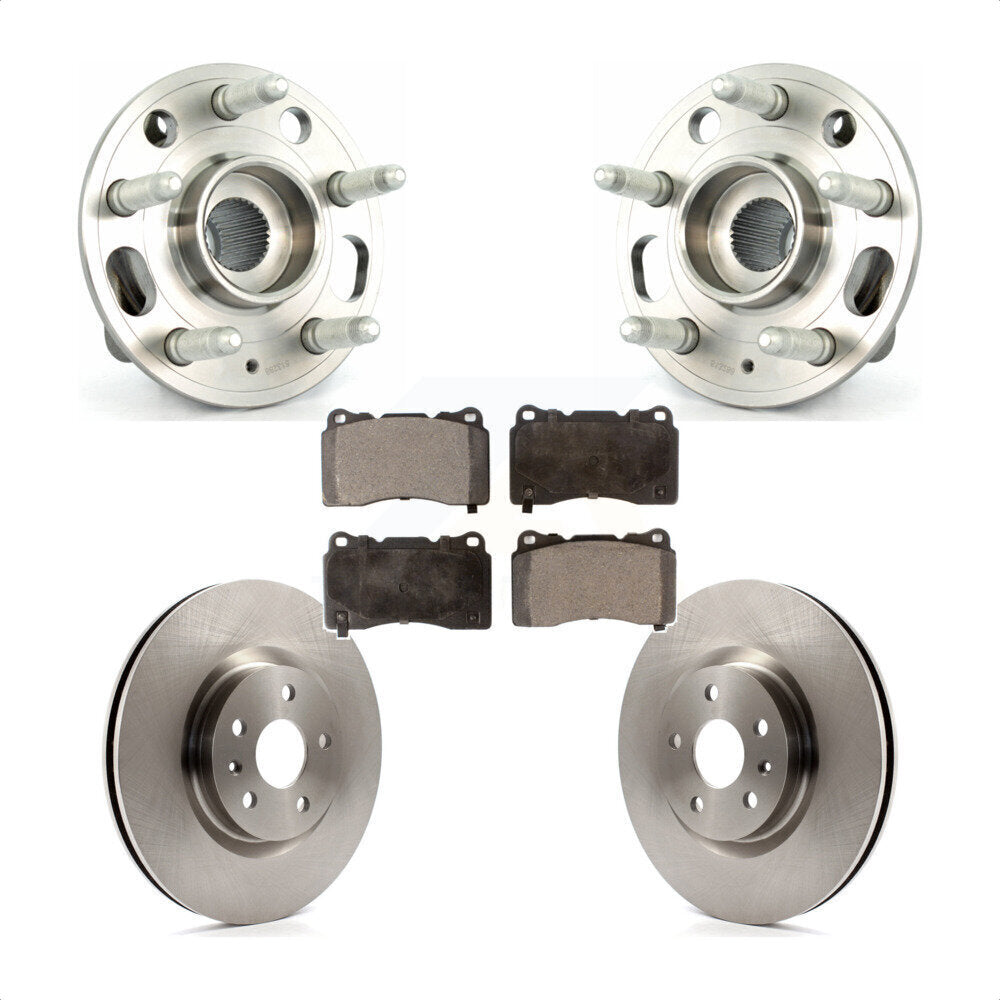 Kit de plaquettes de Rotor de frein à disque, ensemble de roulements de moyeu avant pour Buick Regal Cadillac XT