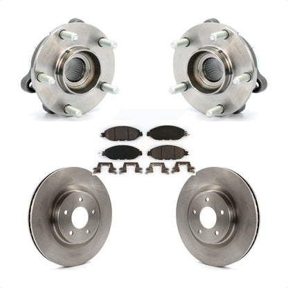Kit de plaquettes de Rotor de frein, roulement de moyeu avant, pour Nissan Pathfinder Murano INFINITI QX6