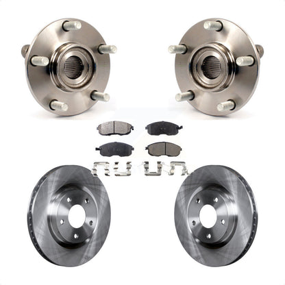 Kit de plaquettes de Rotor de frein, roulement de moyeu avant, pour Nissan Sentra SE-R 2007 – 2012, avec 2.5
