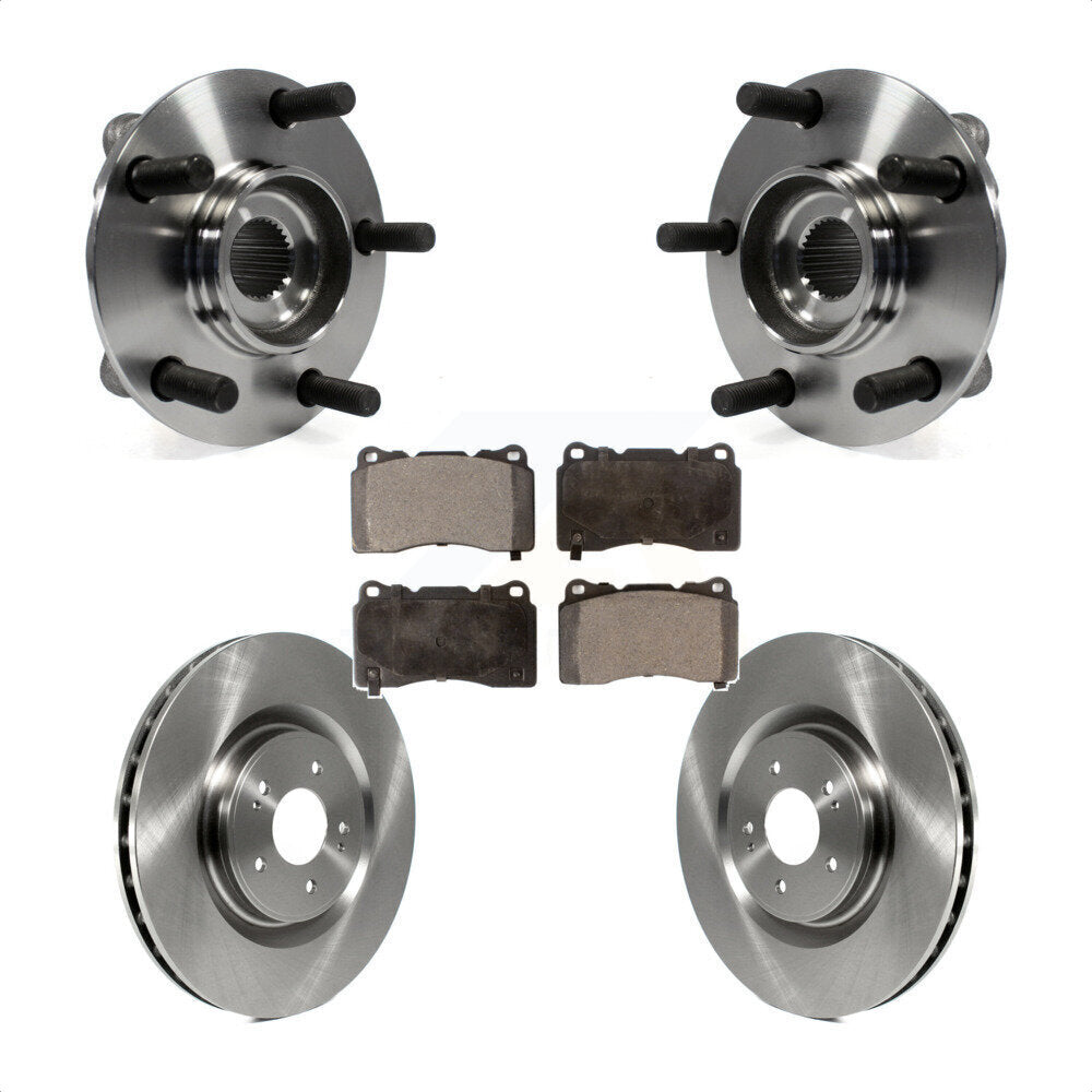 Kit de rotors et plaquettes de frein à disque, ensemble de roulements de moyeu avant pour Mitsubishi Lancer