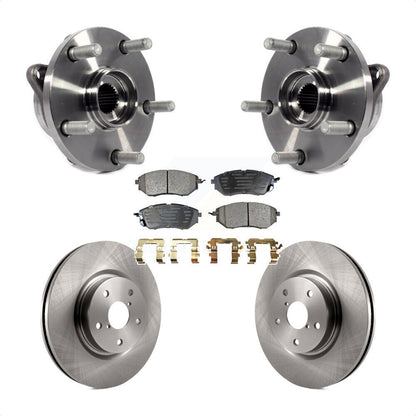 Kit de Rotor et de plaquettes de frein, roulement de moyeu avant, pour Subaru Outback WRX Legacy B9 Tribec