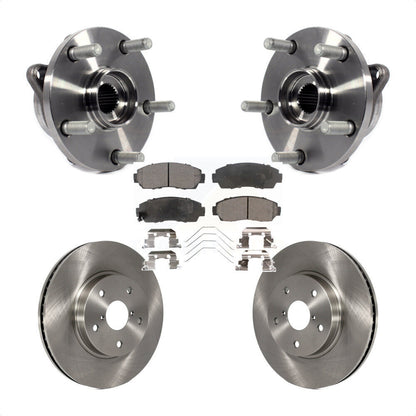 Ensemble de roulements de moyeu avant, Kit de plaquettes de Rotor de frein pour Subaru Legacy 2016 2019 2.5