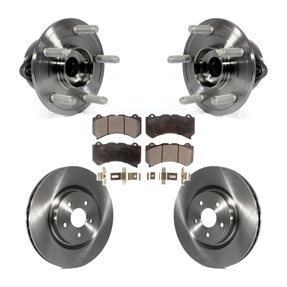 Kit de plaquettes de Rotor de frein à disque, roulement de moyeu avant, pour Jeep Grand Cherokee Dodge Durang