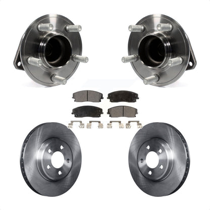 Kit de plaquettes de Rotor de frein, roulement de moyeu avant, pour Dodge Charger Chrysler 300 Challenge