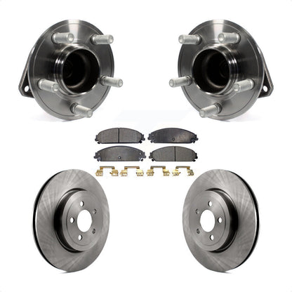 Kit de plaquettes de Rotor de frein, roulement de moyeu avant, pour Dodge Chrysler 300 Charger Challenge